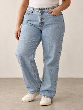Vintage Mark's Women's Relaxed Fit Jeans 34x32 Made in Canada 100% Cotton Denim